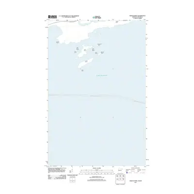 2011 Map of Pigeon Point, 2011 Print