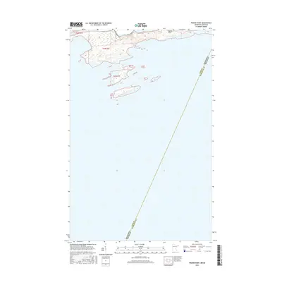 2016 Map of Pigeon Point, 2016 Print