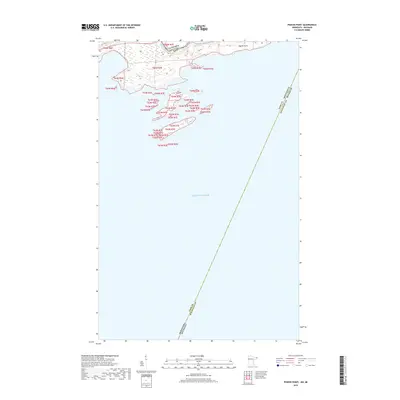 2019 Map of Pigeon Point, 2019 Print