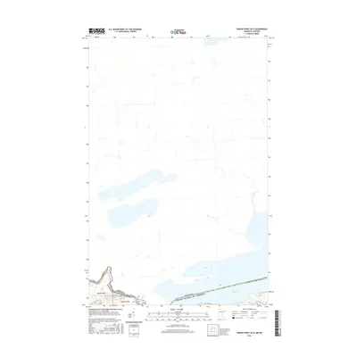 2016 Map of Pigeon Point OE N, 2016 Print