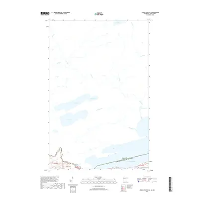 2019 Map of Pigeon Point OE N, 2019 Print