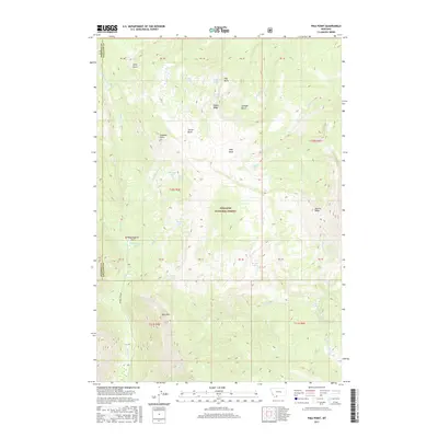2017 Map of Pika Point, 2017 Print