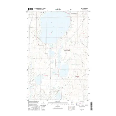 2016 Map of Pike Bay, 2016 Print