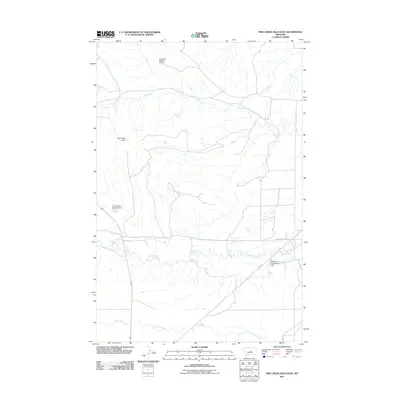 2011 Map of Pike Creek Hills East, 2011 Print
