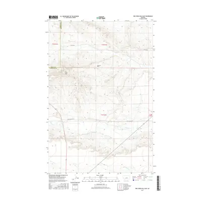 2017 Map of Pike Creek Hills East, 2017 Print