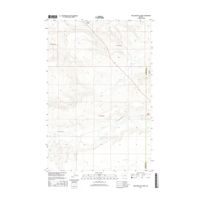 2017 Map of Pike Creek Hills West, 2017 Print