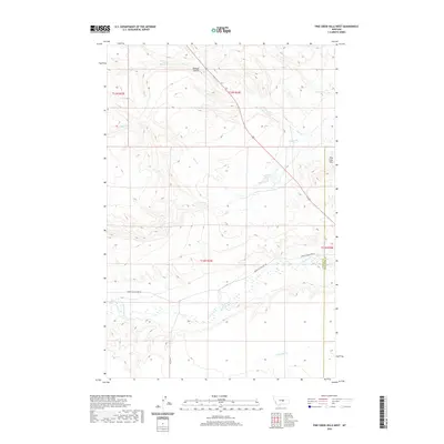 2020 Map of Pike Creek Hills West, 2020 Print