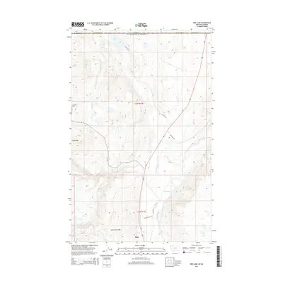 2014 Map of Pike Lake, 2014 Print