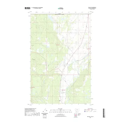 2020 Map of Pike Lake, 2020 Print