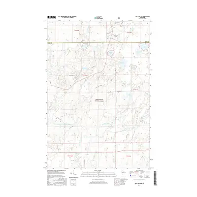 2015 Map of Pike Lake NW, 2015 Print