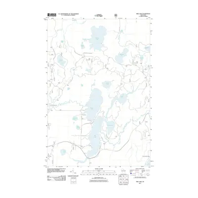 2011 Map of Pike Lake, 2011 Print