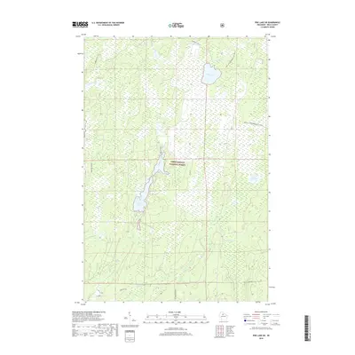 2018 Map of Pike Lake SW, 2018 Print