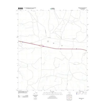 2012 Map of Pikes Peak, 2012 Print