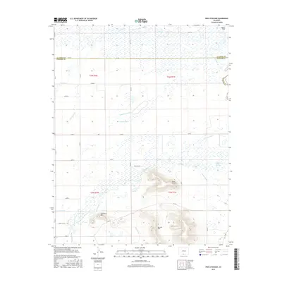 2016 Map of Pikes Stockade, 2016 Print