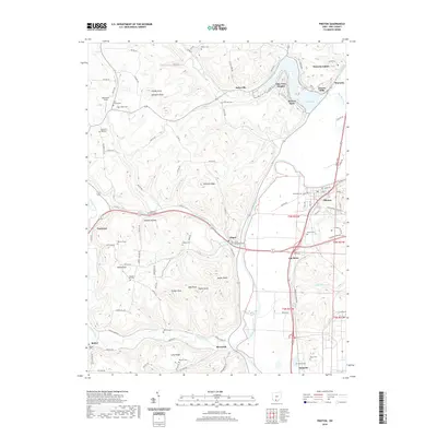 2019 Map of Piketon, 2019 Print