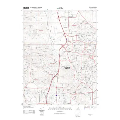 2013 Map of Pikeview, 2013 Print