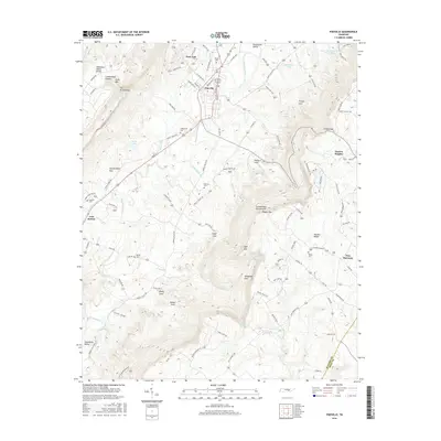 2016 Map of Pikeville, 2016 Print