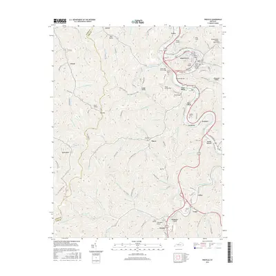 2016 Map of Pikeville, 2016 Print