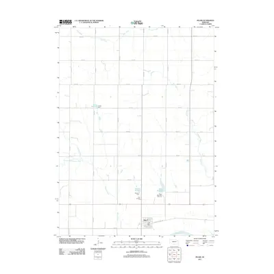2011 Map of Pilger, 2011 Print
