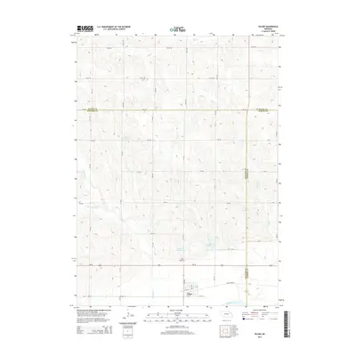 2014 Map of Pilger, 2014 Print