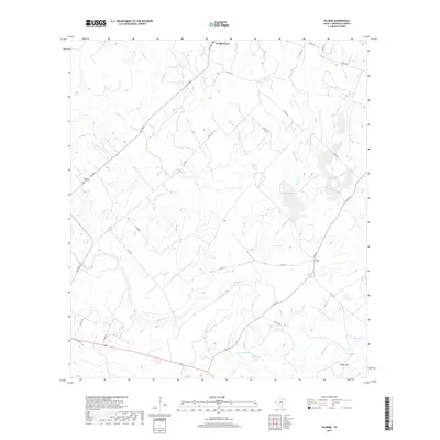 2019 Map of Pilgrim, 2019 Print
