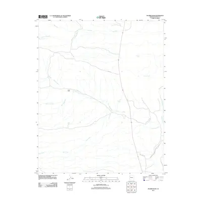 2011 Map of Pilgrim Wash, 2011 Print