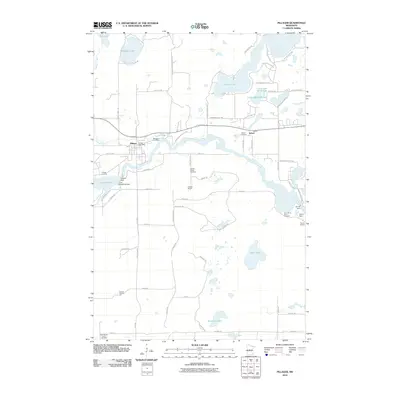 2010 Map of Pillager, 2010 Print
