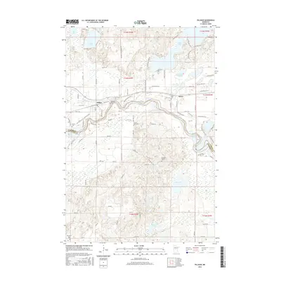 2016 Map of Pillager, 2016 Print
