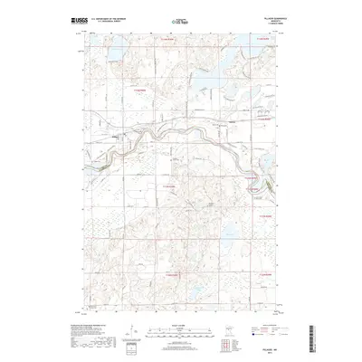 2019 Map of Pillager, 2019 Print