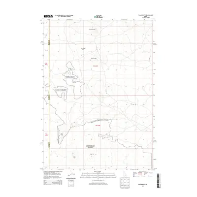 2013 Map of Pillar Butte, 2013 Print