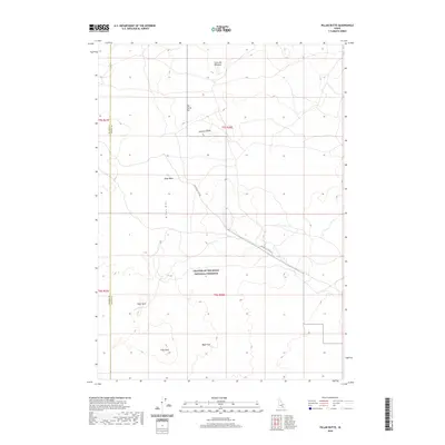 2020 Map of Pillar Butte, 2020 Print