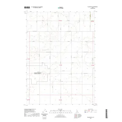2020 Map of Pillar Butte SE, 2020 Print