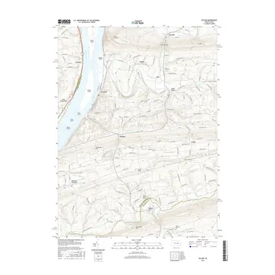 2016 Map of Pillow, 2016 Print