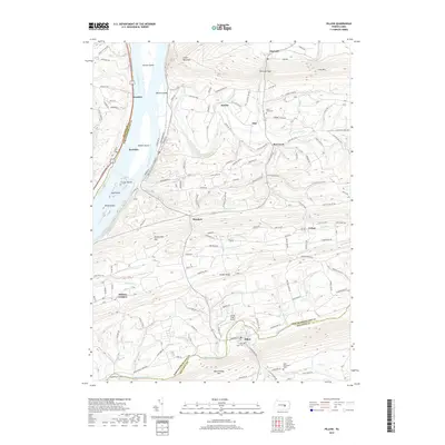 2019 Map of Pillow, 2019 Print