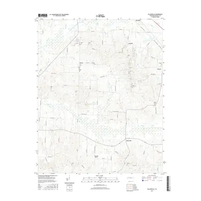 2016 Map of Pillowville, 2016 Print