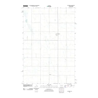 2011 Map of Pillsbury, 2011 Print