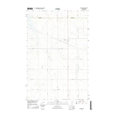 2014 Map of Pillsbury, 2014 Print