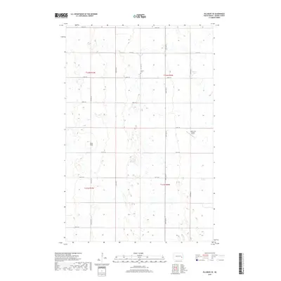 2018 Map of Pillsbury SE, 2018 Print