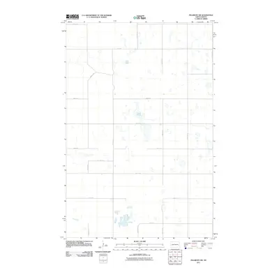 2011 Map of Pillsbury SW, 2011 Print