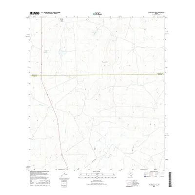 2016 Map of Piloncillo Hill, 2016 Print