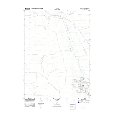 2012 Map of Pilot Butte, 2012 Print