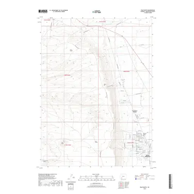 2018 Map of Pilot Butte, 2018 Print