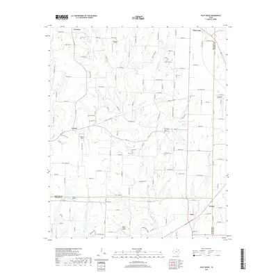 2019 Map of Pilot Grove, 2019 Print