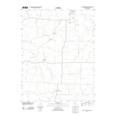 2011 Map of Pilot Grove South, 2011 Print