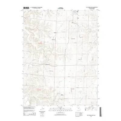 2015 Map of Pilot Grove South, 2015 Print