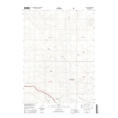 2015 Map of Pilot Hill, 2015 Print
