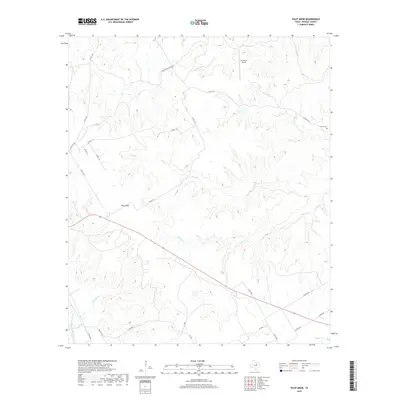2019 Map of Pilot Knob, 2019 Print