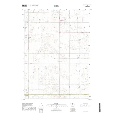 2018 Map of Pilot Knob, 2018 Print