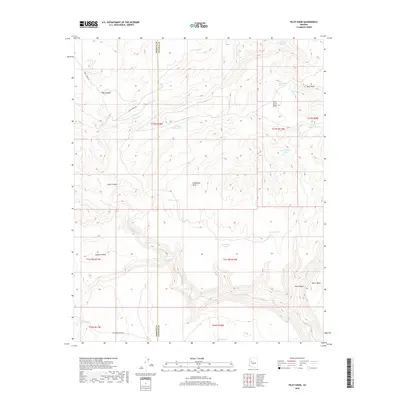 2018 Map of Pilot Knob, 2018 Print