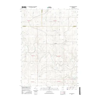 2016 Map of Pilot Mound, 2016 Print